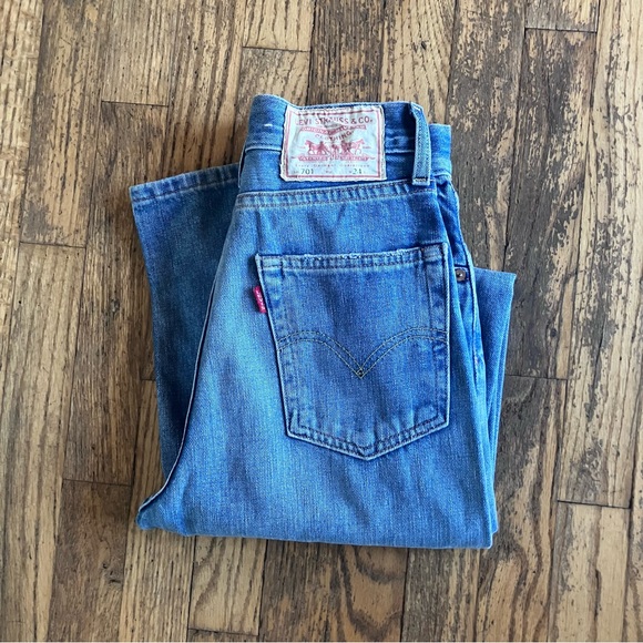 Levi's Denim - Levi's Women’s 701 Selvedge Denim Jeans 24